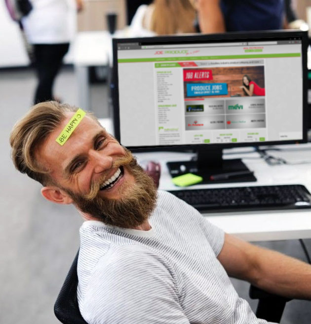 employee ready to post your produce job